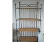 BLACK CAST iron traditional bakers rack with 4 removable....